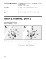 Preview for 14 page of Siemens HB90054 Instruction Manual