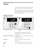 Preview for 34 page of Siemens HK 481 Series Operating Instructions Manual