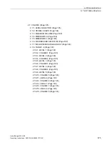 Preview for 377 page of Siemens HydroRanger 200 HMI Operating Instructions Manual