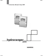 Siemens HydroRanger 200 Instruction Manual preview