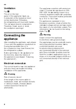 Preview for 8 page of Siemens iQ100 KG N Series Instructions For Use Manual