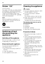 Preview for 16 page of Siemens iQ100 KG N Series Instructions For Use Manual