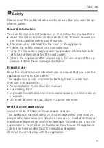 Preview for 5 page of Siemens iQ300 KI R Series User Manual