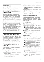 Preview for 17 page of Siemens iQ300 KI R Series User Manual