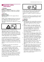 Preview for 3 page of Siemens iQ300 LC67KHM60B Instructions For Installation And Use Manual