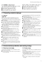 Preview for 5 page of Siemens IQ500 HB 78 C 6B Series User Manual And Installation Instructions