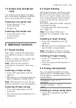 Preview for 17 page of Siemens iQ500 KF96N Series Information For Use