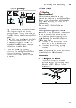 Preview for 21 page of Siemens iQ500 WK14D542 Instruction Manual And Installation Instructions