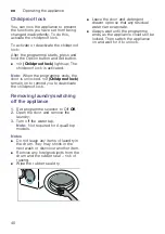 Preview for 40 page of Siemens iQ500 WK14D542 Instruction Manual And Installation Instructions