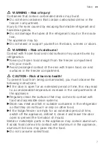 Preview for 7 page of Siemens KF96NAXEA User Manual