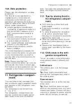 Preview for 21 page of Siemens KF96NAXEA User Manual