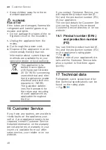 Preview for 48 page of Siemens KF96NVPEAL User Manual