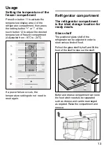 Preview for 13 page of Siemens KG28US12EK Instructions For Use Manual