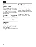 Preview for 6 page of Siemens KI127F Instructions For Use Manual