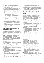 Preview for 21 page of Siemens KI81FH Series User Manual