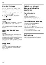 Preview for 12 page of Siemens KS F Series Instructions For Use Manual