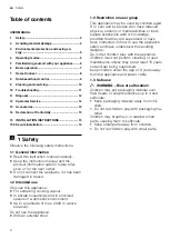 Preview for 2 page of Siemens LC67BIR55 User Manual And Installation Instructions