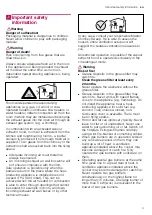 Preview for 3 page of Siemens LI64MA530 Instructions For Installation And Use Manual