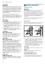 Preview for 12 page of Siemens LI64MA530 Instructions For Installation And Use Manual