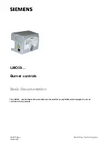 Siemens LMO39 Series Basic Documentation preview