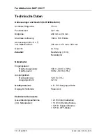 Preview for 22 page of Siemens MCF 3501 T Operating Manual