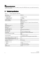 Preview for 4 page of Siemens MDS D423 Operating Instructions