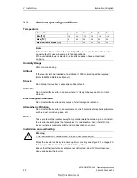 Preview for 23 page of Siemens MICROMASTER 440 Series Operating Instructions Manual