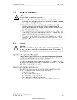 Preview for 26 page of Siemens MICROMASTER 440 Series Operating Instructions Manual