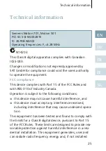 Preview for 25 page of Siemens Motion 501 BTE Manual