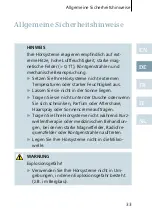 Preview for 33 page of Siemens Motion 501 BTE Manual