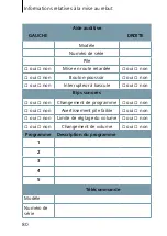 Preview for 80 page of Siemens Motion 501 BTE Manual