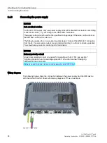 Preview for 44 page of Siemens MTP1000 Unified Comfort Operating Instructions Manual