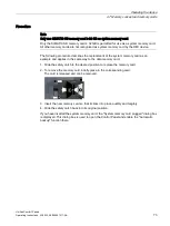 Preview for 73 page of Siemens MTP1000 Unified Comfort Operating Instructions Manual