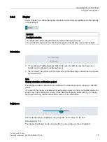 Preview for 79 page of Siemens MTP1000 Unified Comfort Operating Instructions Manual