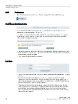 Preview for 84 page of Siemens MTP1000 Unified Comfort Operating Instructions Manual
