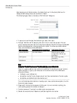 Preview for 96 page of Siemens MTP1000 Unified Comfort Operating Instructions Manual