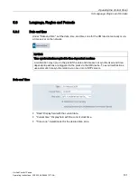 Preview for 101 page of Siemens MTP1000 Unified Comfort Operating Instructions Manual