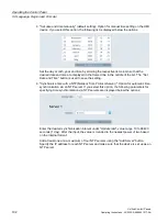 Preview for 102 page of Siemens MTP1000 Unified Comfort Operating Instructions Manual