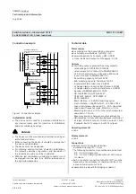 Preview for 2 page of Siemens N 512/21 Technical Product Information