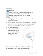 Preview for 19 page of Siemens Octiv Custom+ User Manual