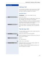 Preview for 23 page of Siemens optiPoint 410 advance S User Manual