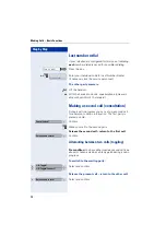 Preview for 18 page of Siemens optiPoint410economy Operating Instructions Manual