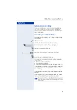 Preview for 61 page of Siemens optiPoint410economy Operating Instructions Manual