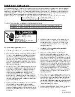 Preview for 3 page of Siemens P1 400A Installation Instructions