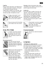 Preview for 25 page of Siemens PH 3200A Operating Instructions Manual