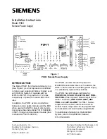 Siemens PSR-1 Installation Instructions Manual preview