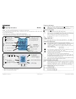 Siemens RDF400 Operating Instructions preview