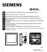 Preview for 76 page of Siemens RDF870KN Operating Instructions Manual