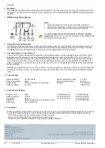 Preview for 2 page of Siemens RWB29Si Installation Instruction