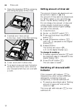 Preview for 12 page of Siemens SC73E610TI Operating Instructions Manual